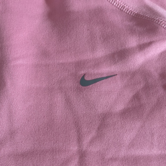 Nike dri-fit half zip hoodie Sz M pink EUC - Picture 2 of 8